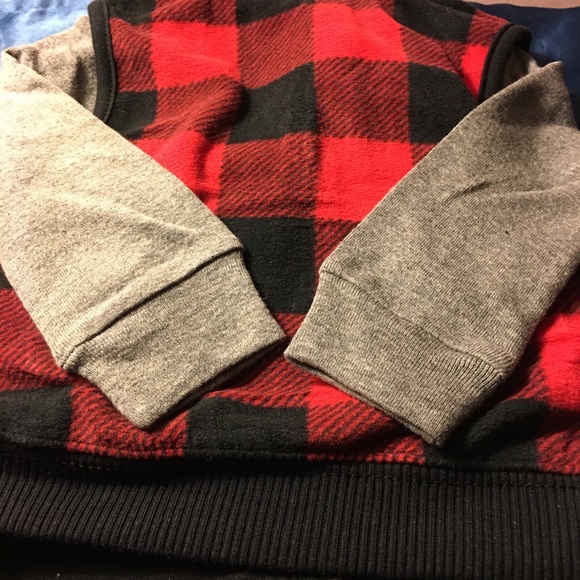 NWT Infant Boy 3pc Set:Plaid Vest / Onesie / Pants - Picture 6 of 7